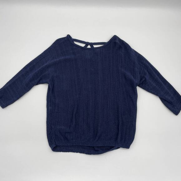 Chico's Tops - CHICOS Womens Knit Shirt Size 1 / US M Knit Crossback Pullover Top 3/4 Sleeve